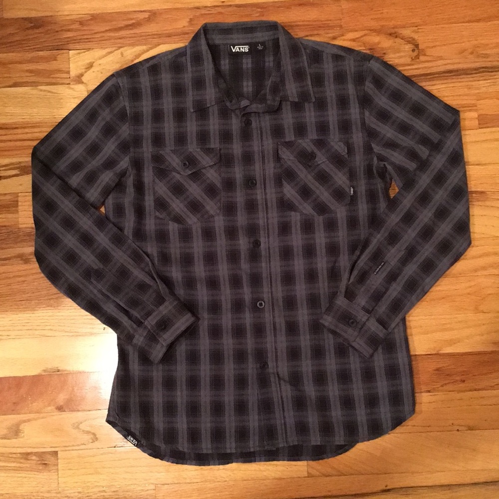 VANS Button Down Boys Shirt